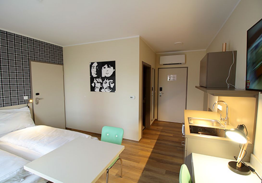 Studio-Doppelzimmer mit Küche